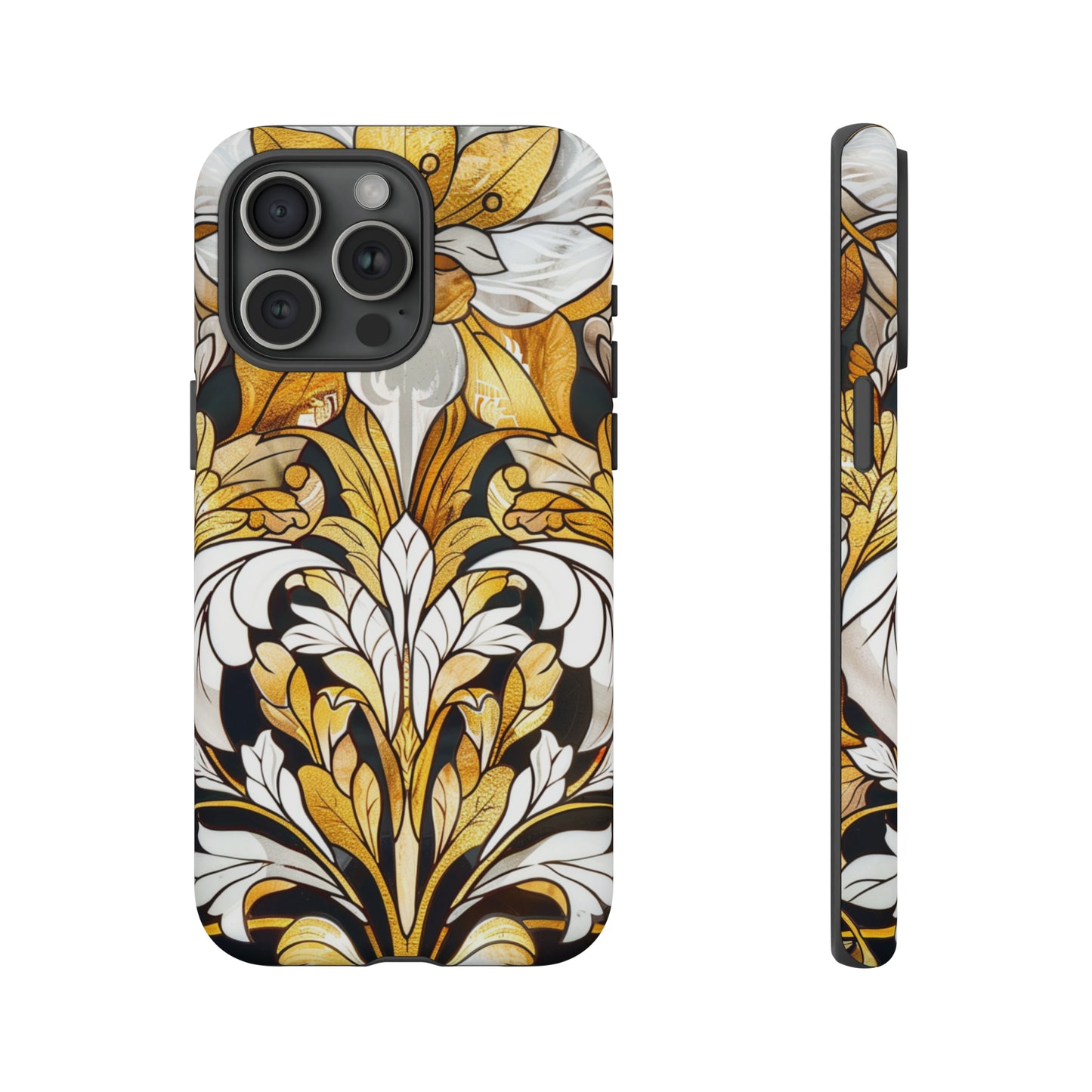 Art Deco Stained Glass floral Phone Case