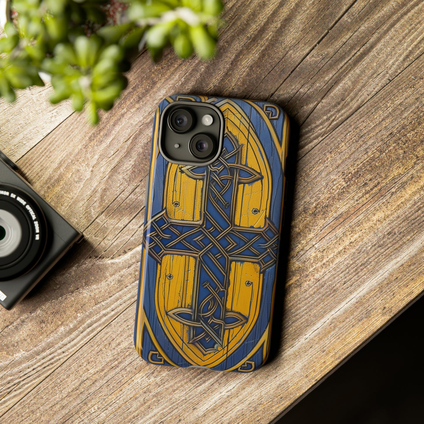 Viking Battle Shield Phone Case