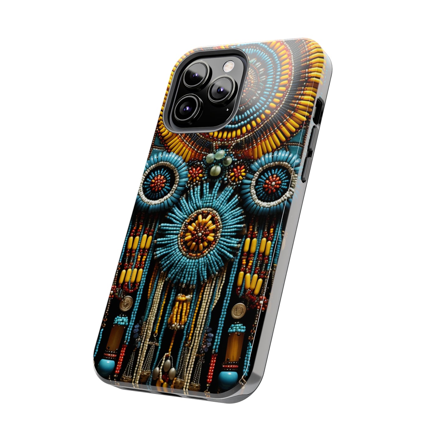 Native American Beadwork iPhone Case | Crafted Elegance with Cultural Heritage