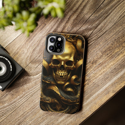 Golden Goth iPhone case