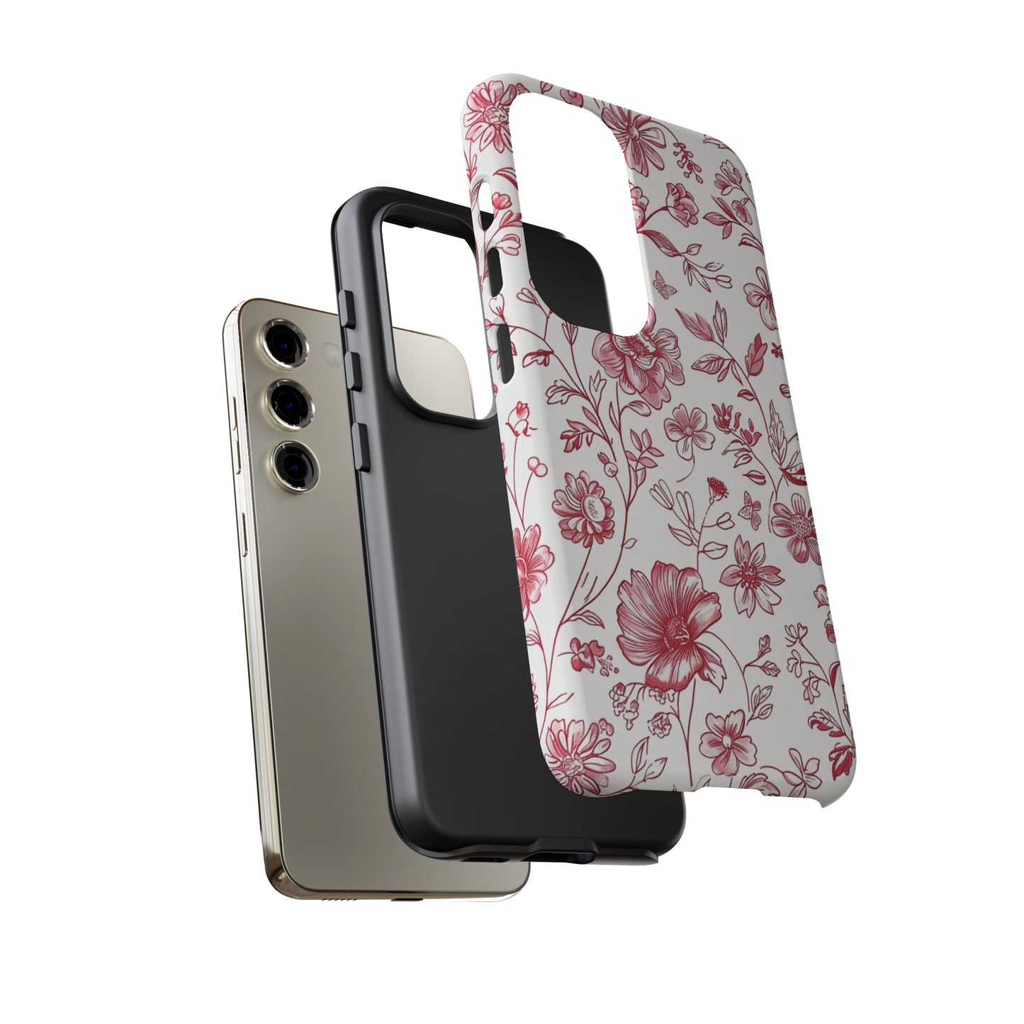 Pink Floral Wildflower Phone Case