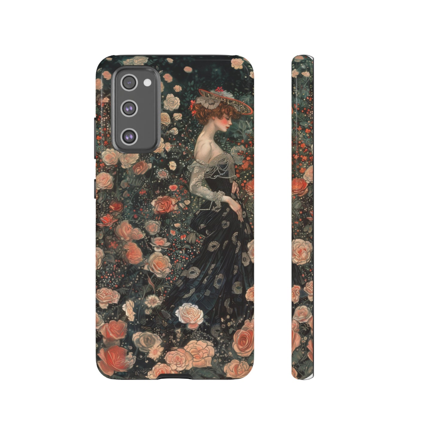 Art Nouveau French Floral Beauty Painting Phone Case