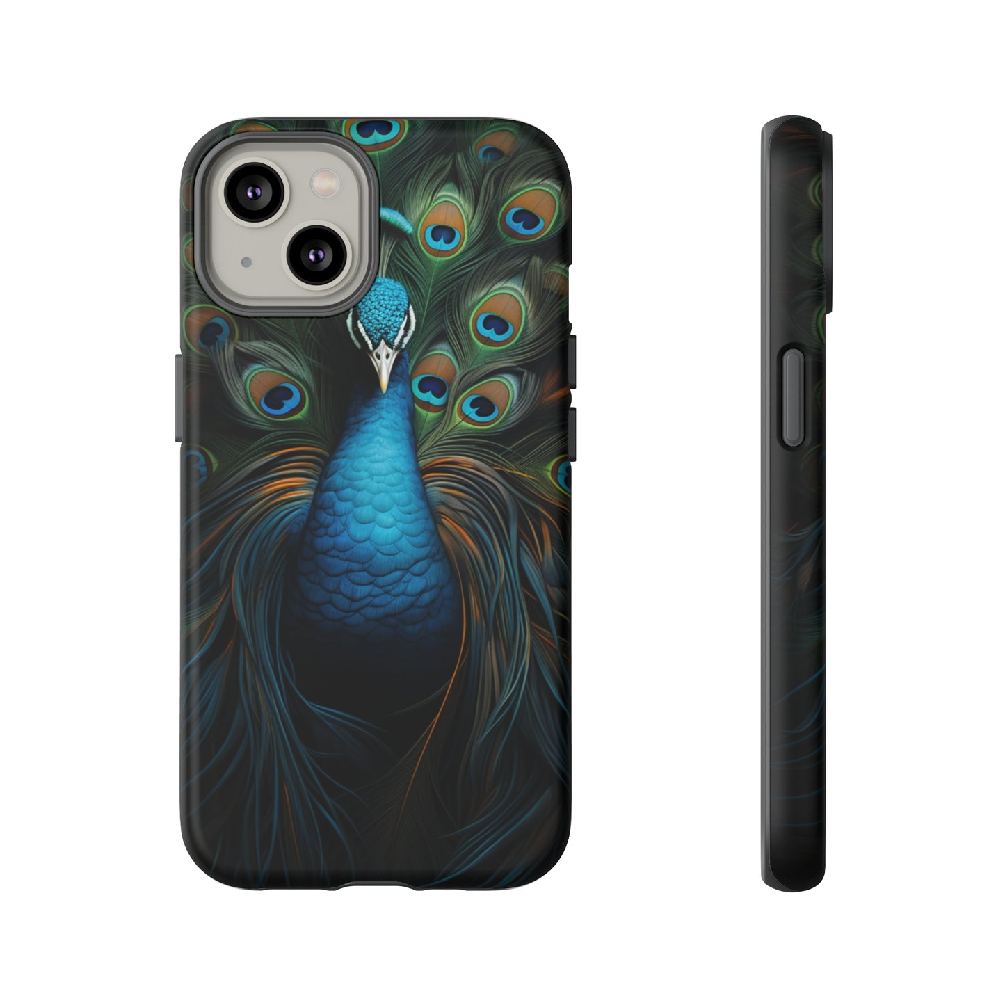 Peacock Feathers iPhone Case - A Timeless Symbol of Elegance for Google Pixel, iPhone, and Samsung Cases