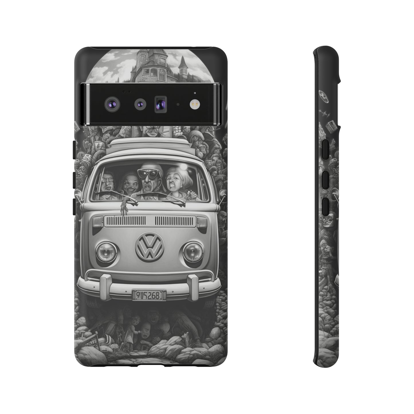 Vintage VW Camper Van iPhone Case