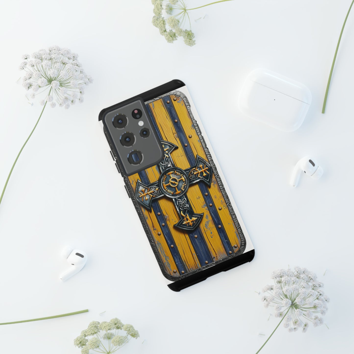 Viking Battle Shield Phone Case