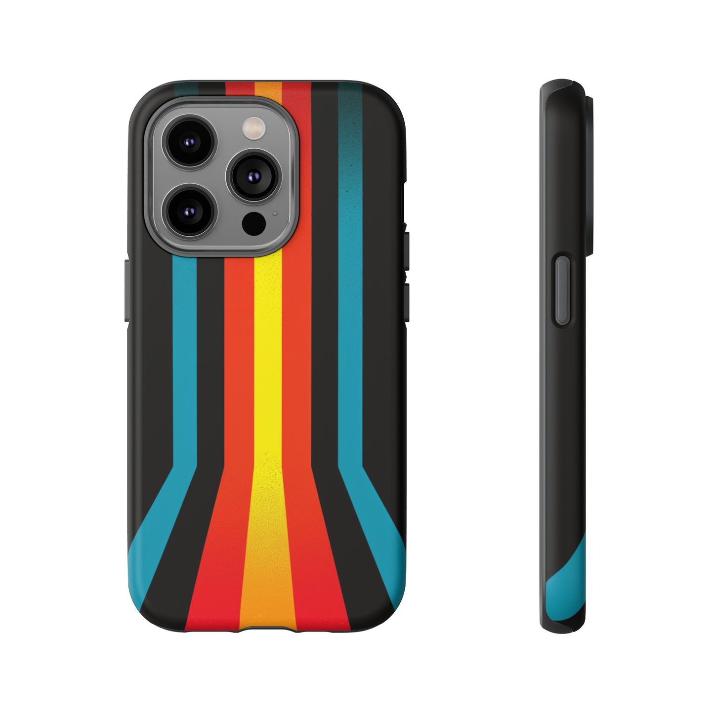 Retro Lines 1980s Flashback Phone Case