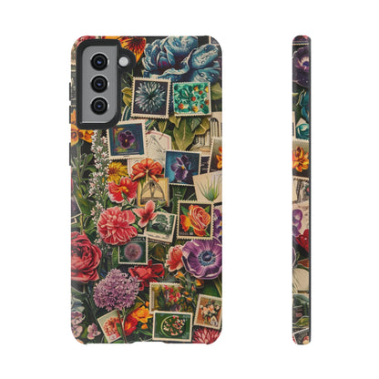 Vintage Floral Stamps Phone Case