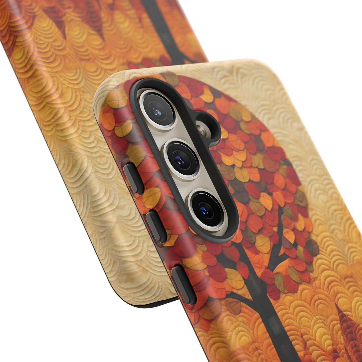 Autumn iPhone Case, Forest Embroidered Style Phone Case