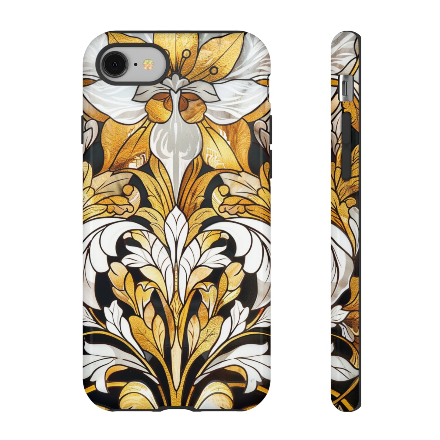 Art Deco Stained Glass floral Phone Case