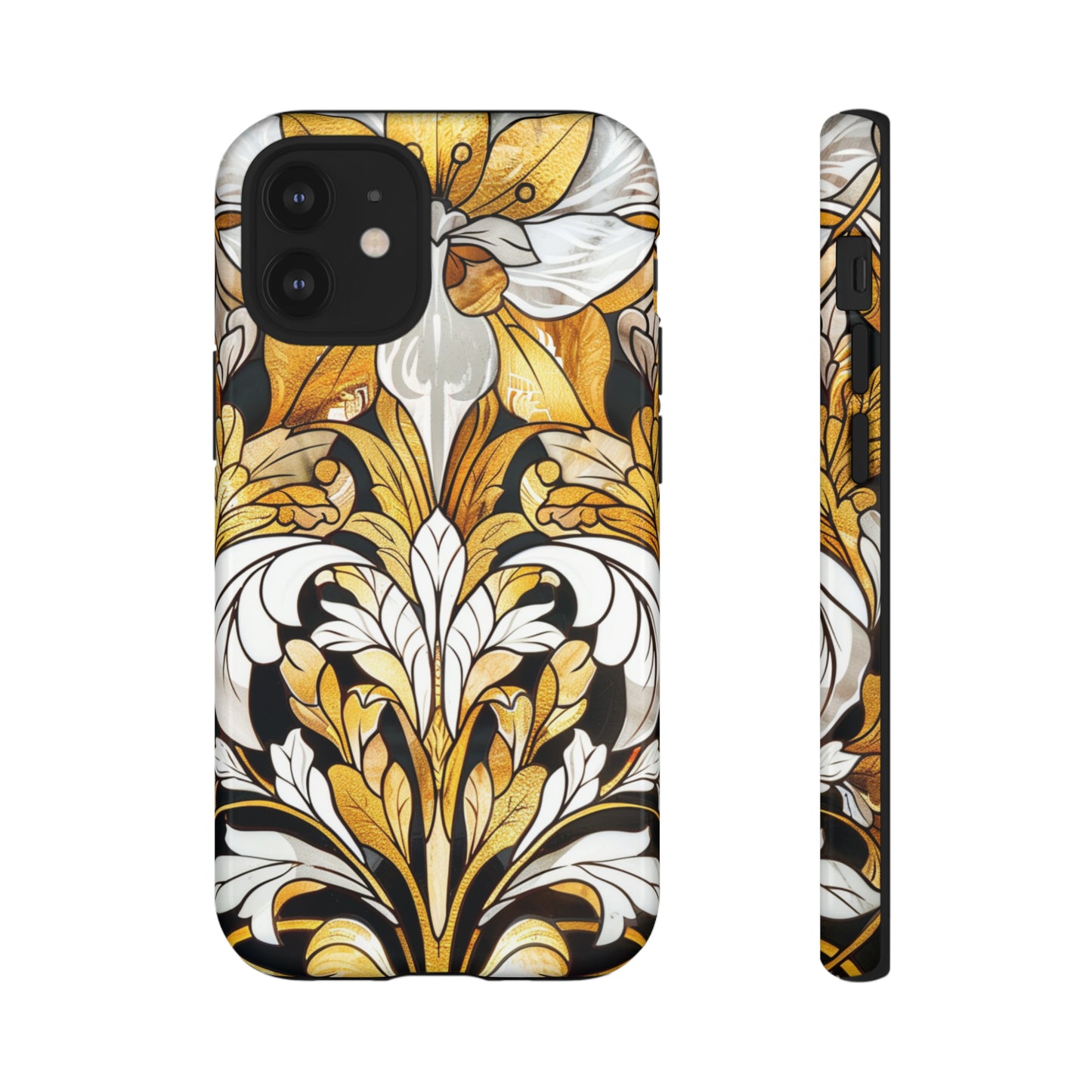 Art Deco Stained Glass floral Phone Case