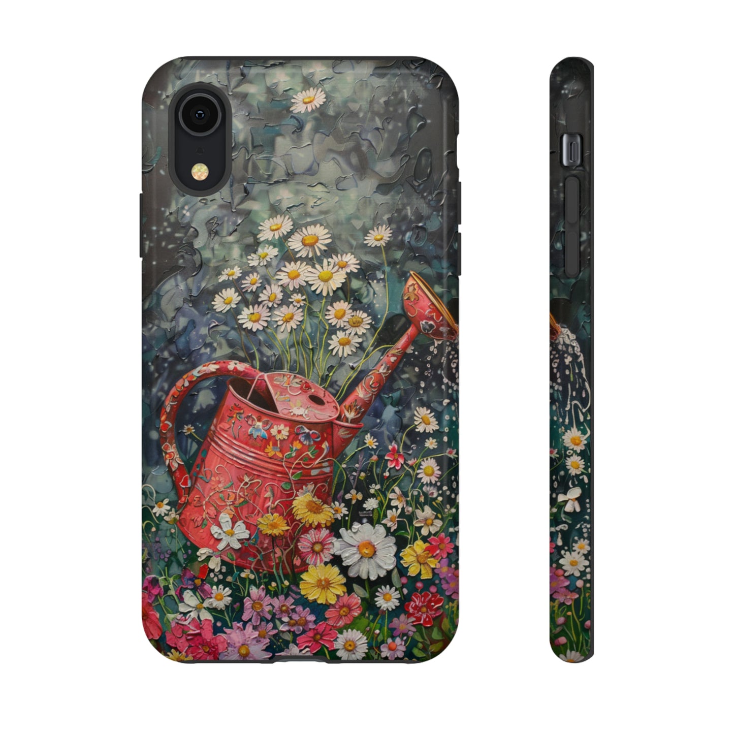 Flowers and Watering Can Floral Oil Painting Phone Case