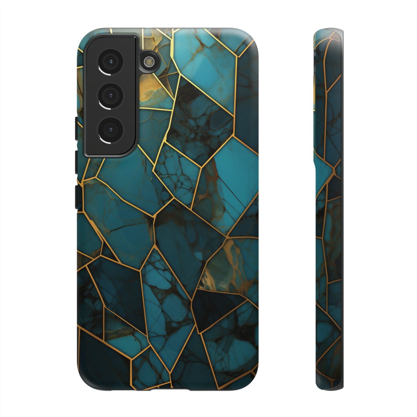 Abstract Mosaic Phone Case for iPhone 15, 14, Pro Max, 13, 12 & Samsung Galaxy S23, S22, S21, Google Pixel 7