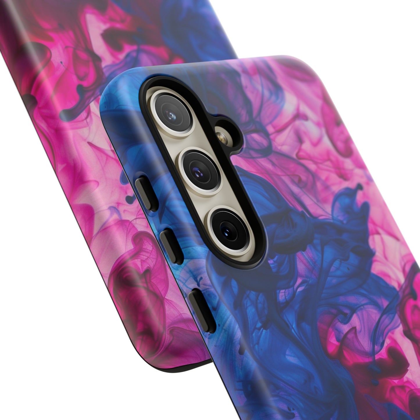 Magenta and Blue Color Explosion Phone Case