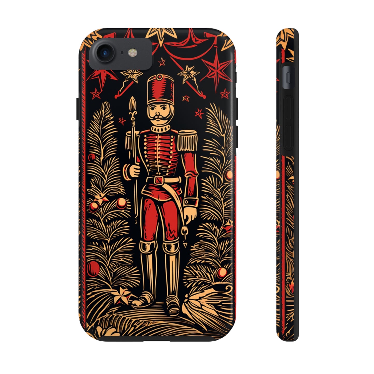 Guardian of Yuletides Past: Vintage Christmas Toy Soldier | Tough iPhone Case