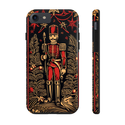 Guardian of Yuletides Past: Vintage Christmas Toy Soldier | Tough iPhone Case