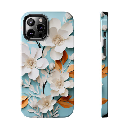 Paper Floral iPhone Case | Delicate Elegance and Nature-Inspired Beauty