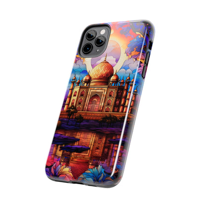 Taj Mahal Silhouette iPhone Case | Royal Elegance for Models 11 through 14 Pro Max