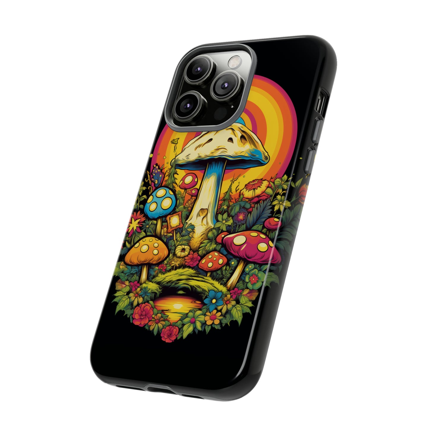 Psychedelic Art Mushroom Phone Case