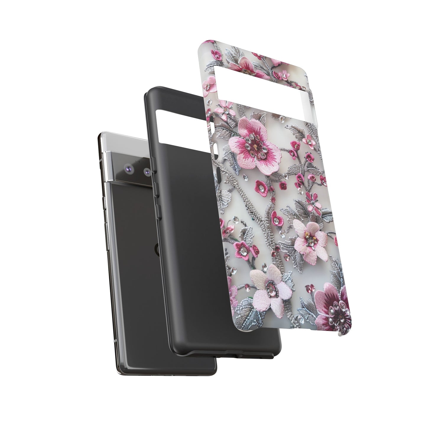 Coquette Aesthetic Floral Art iPhone 12 Case