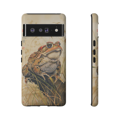 Toad on a Branch Japanese Style Art Painting Phone Case