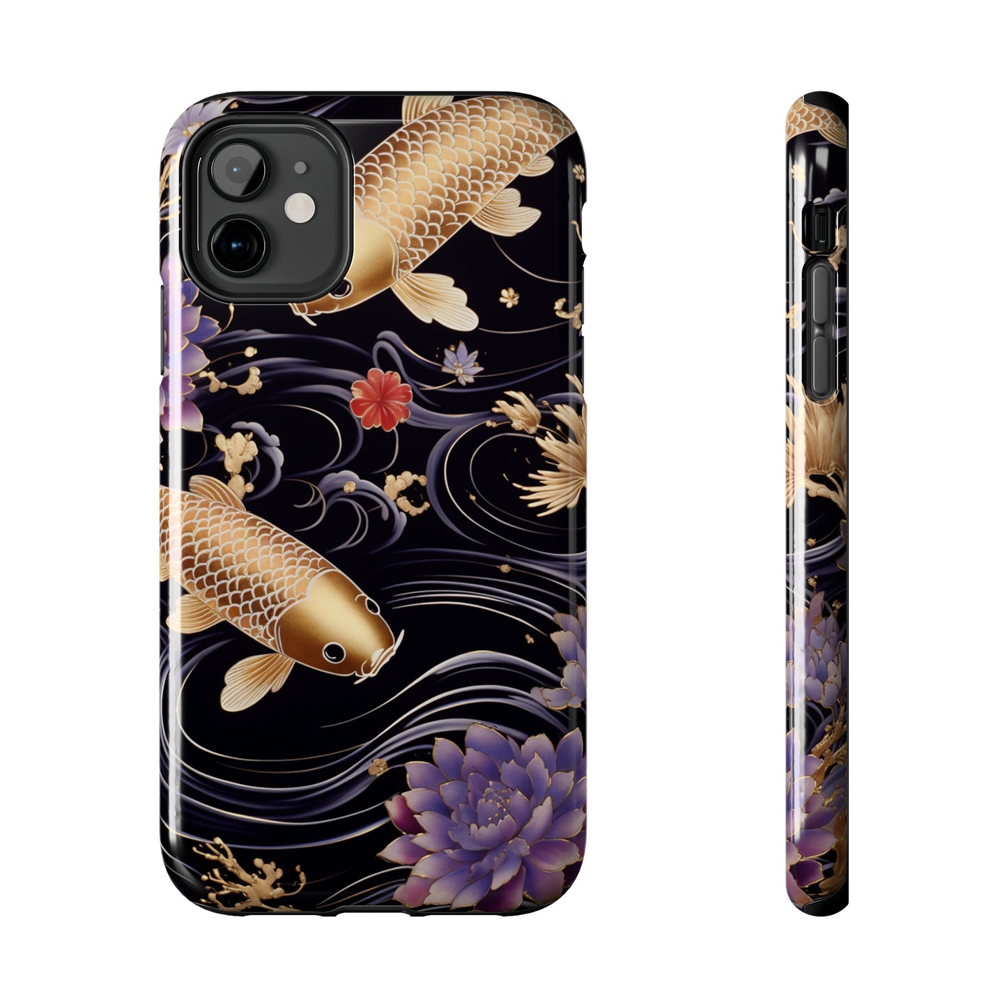 Ephemeral Beauty: Koi Fish Artistry | Japanese Inspired iPhone Case