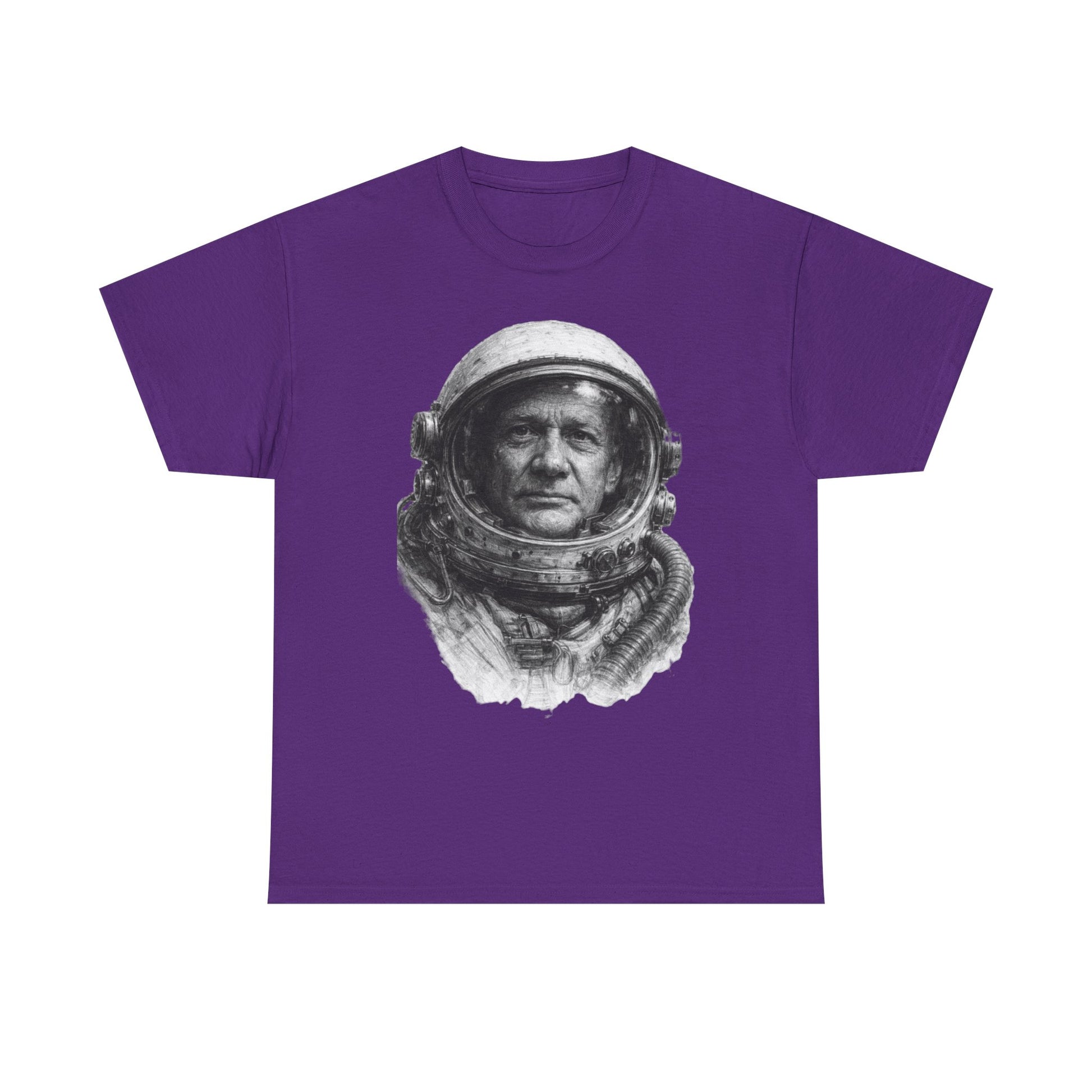 NASA Space explorer graphic t-shirt featuring retro astronaut design