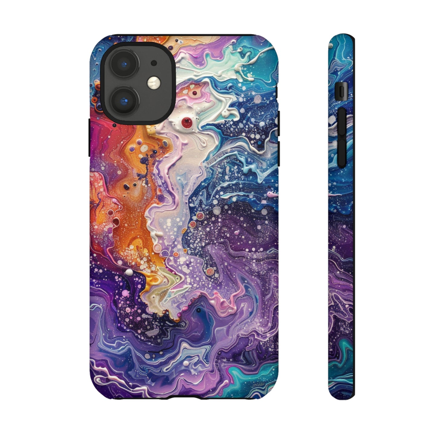 Trippy Psychedelic Color Waves Phone Case