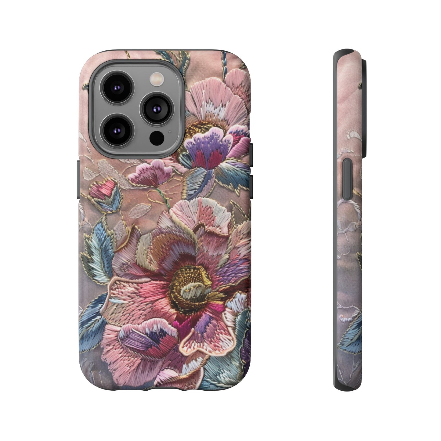 Coquette Embroidery Aesthetic Floral iPhone 14 Case