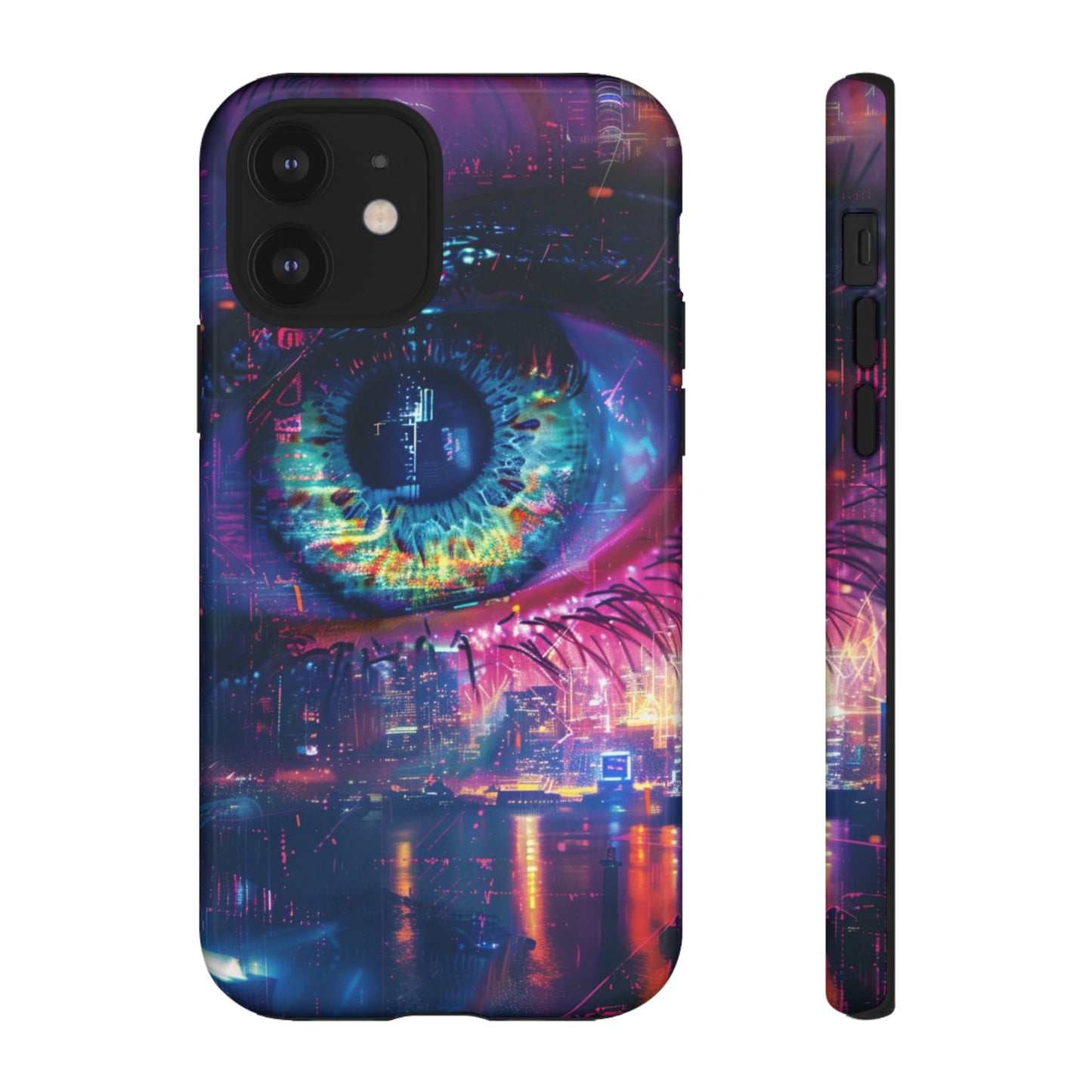 Eye of the Beholder Cyberpunk Art Phone Case