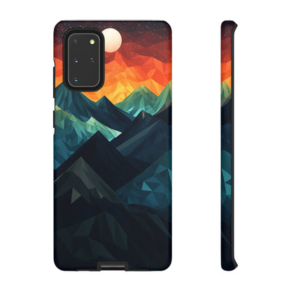 Mountain Abstract Tough Case | Embrace Nature's Beauty with a Durable Phone Case