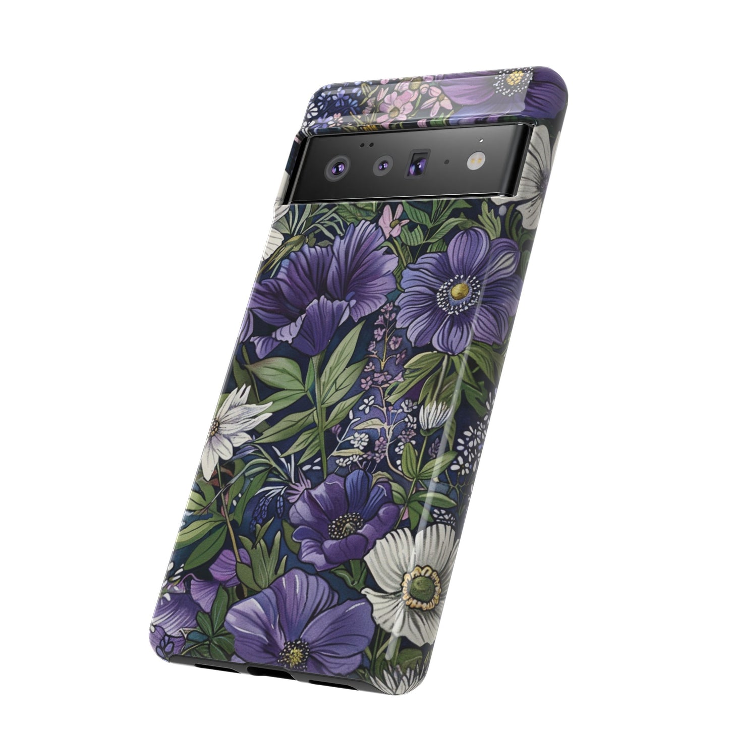 Floral Sage Purple Wildflower Phone Case