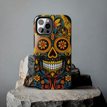 Sugar Skull iPhone Case | Dia de los Muertos Design for Apple iPhone