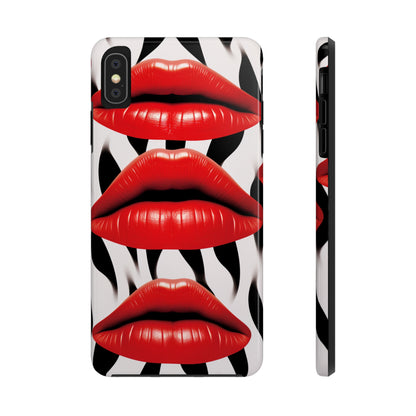 Kiss Lips iPhone Case | Expressive and Playful Design for iPhone 11, 12, 13, 14