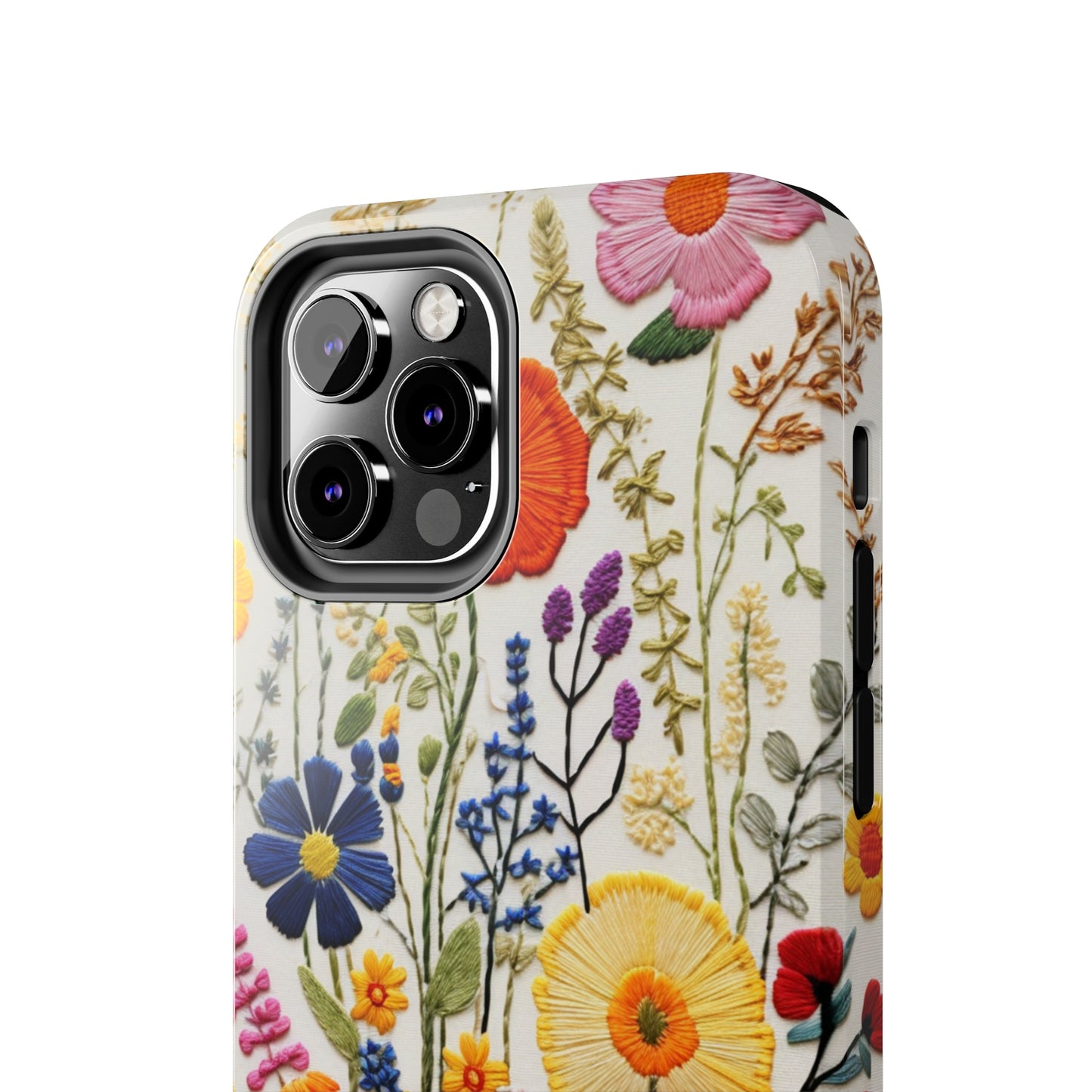 Floral Embroidery Case