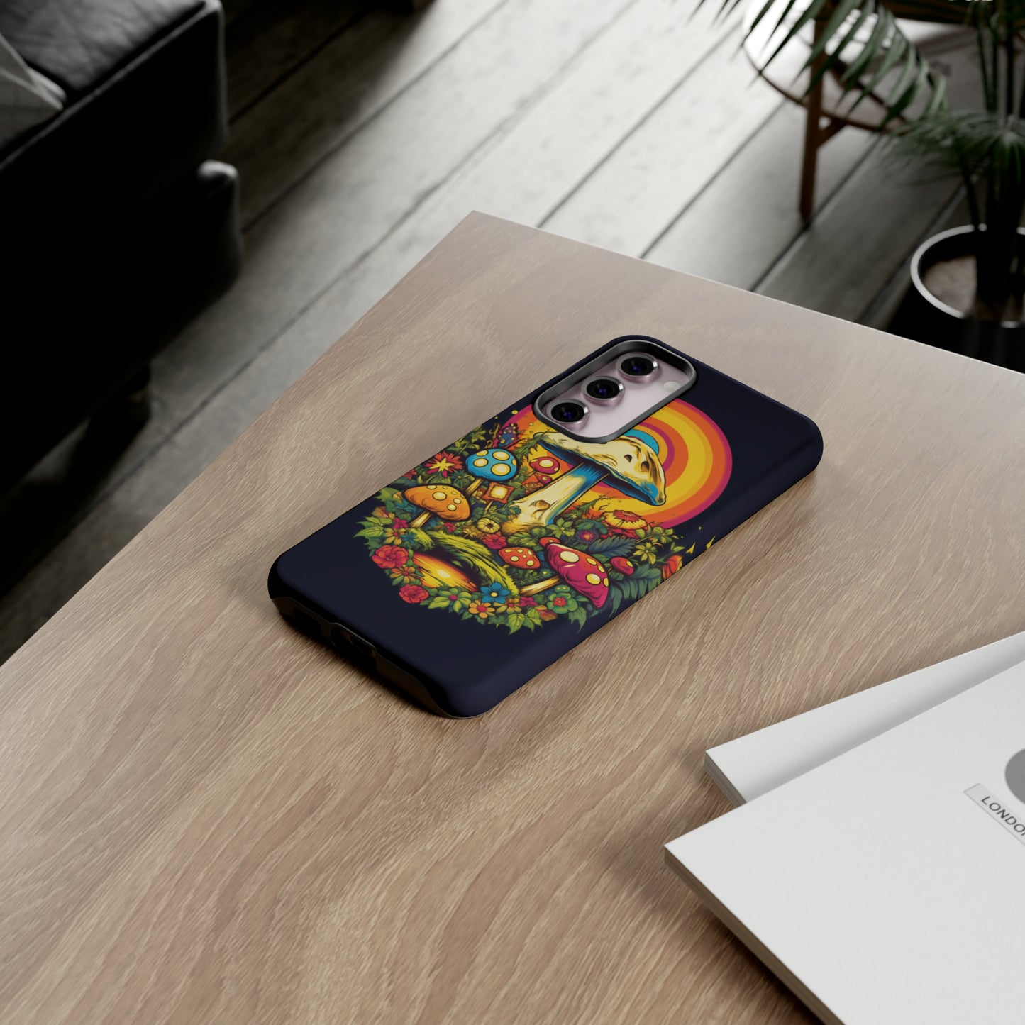 Psychedelic Art Mushroom Phone Case