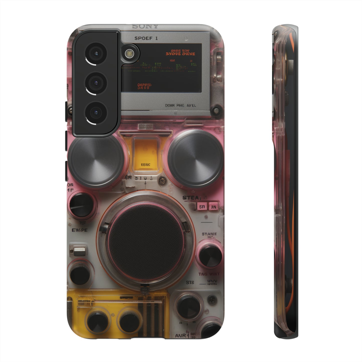 Cyberpunk Sci-Fi Techno Communicator Phone Case