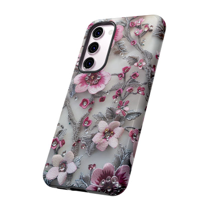 Coquette Aesthetic Floral Art iPhone 12 Case