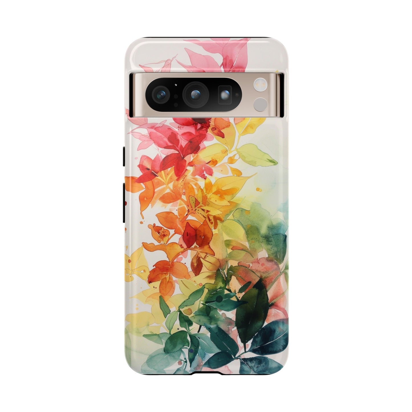 Floral Watercolor Painting iPhone 15 Case