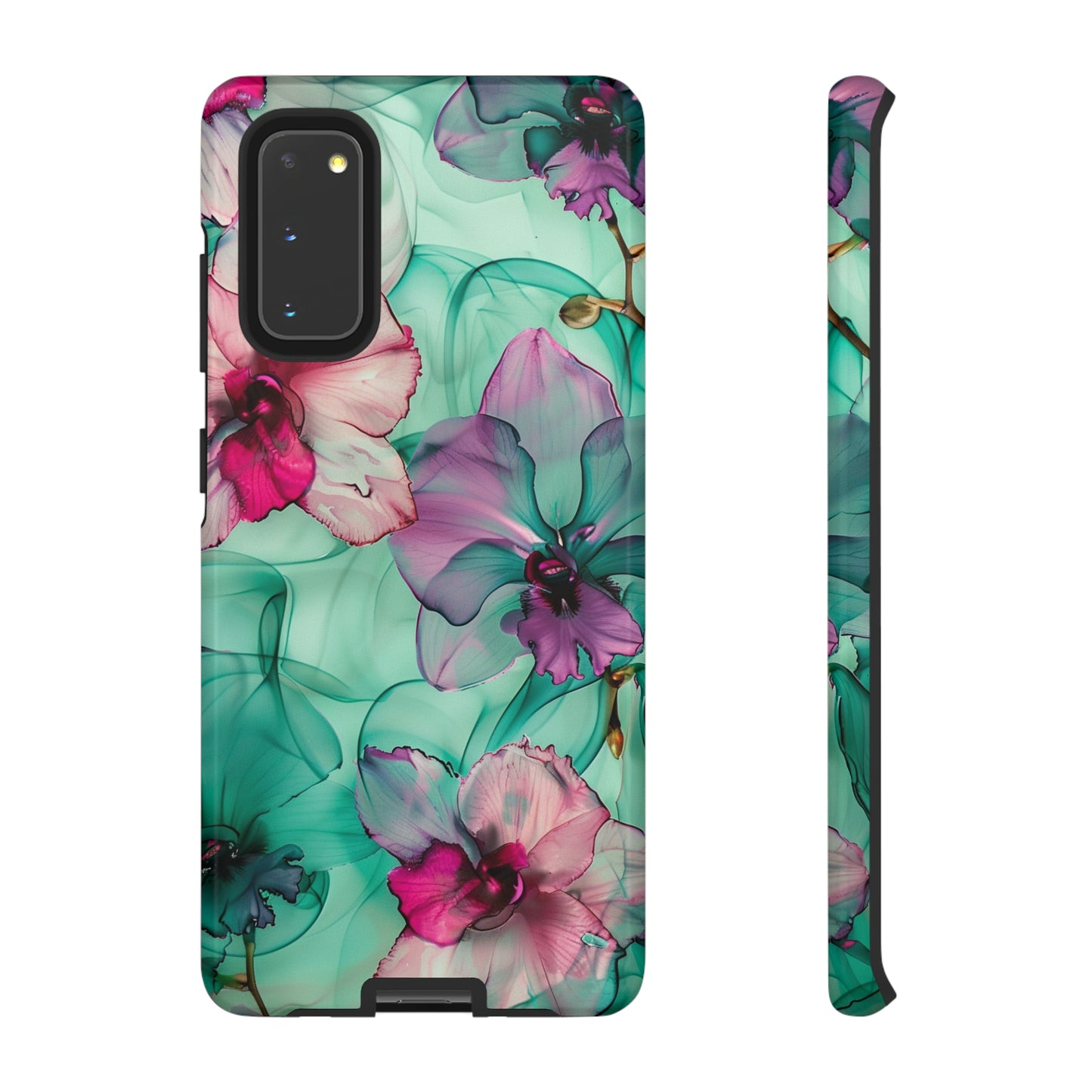 Watercolor Floral Orchids Phone Case