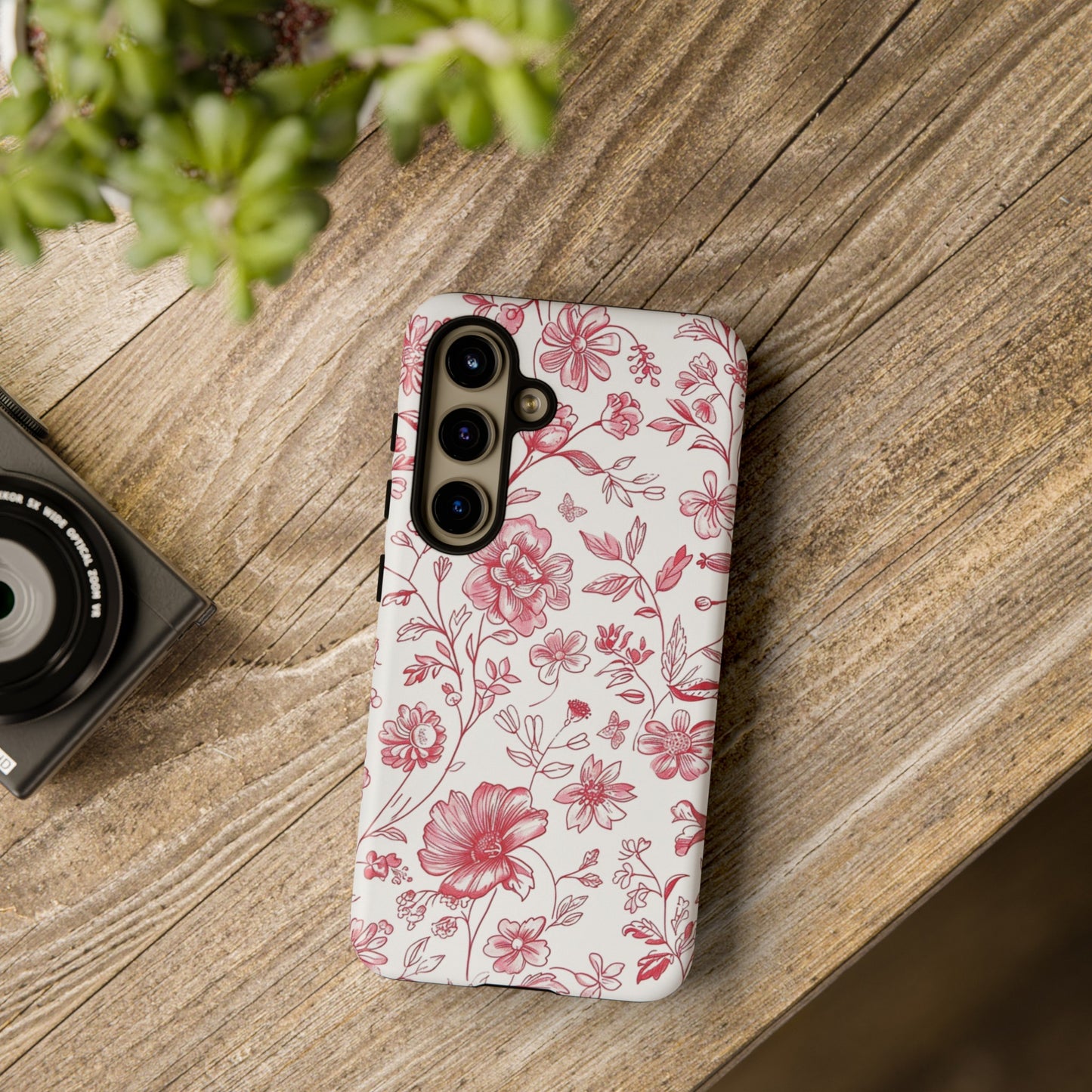 Pink Floral Wildflower Phone Case