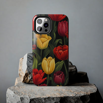 Tulip Floral Aesthetic iPhone Case | Embrace the Beauty of Nature in Full Bloom