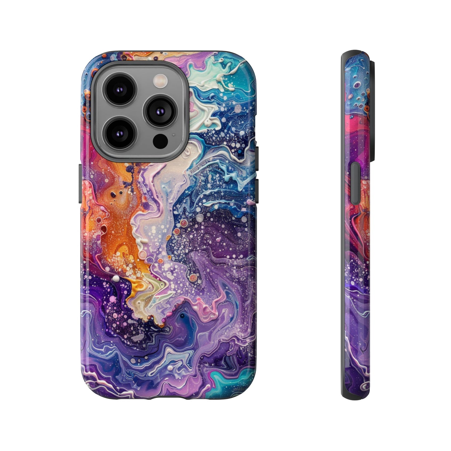 Trippy Psychedelic Color Waves Phone Case