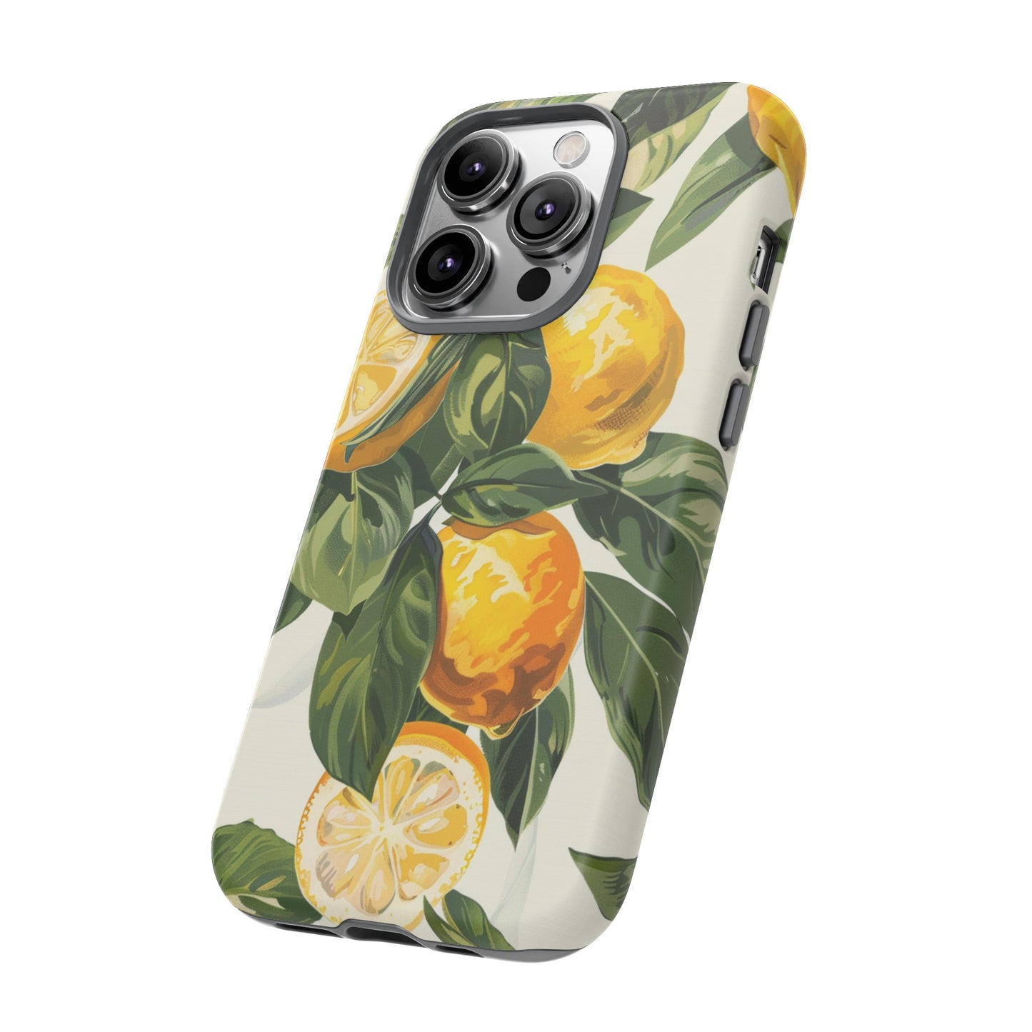 Yellow Lemon Italian  Painting iPhone 13 Case