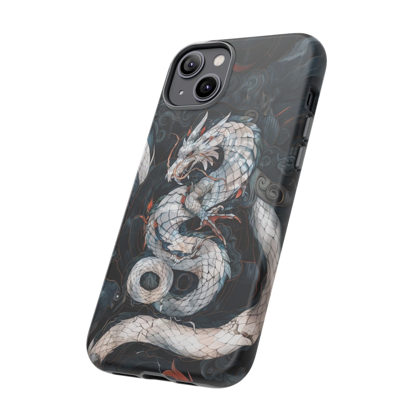 Year of the Dragon Stained Glass Illusion Phone Case