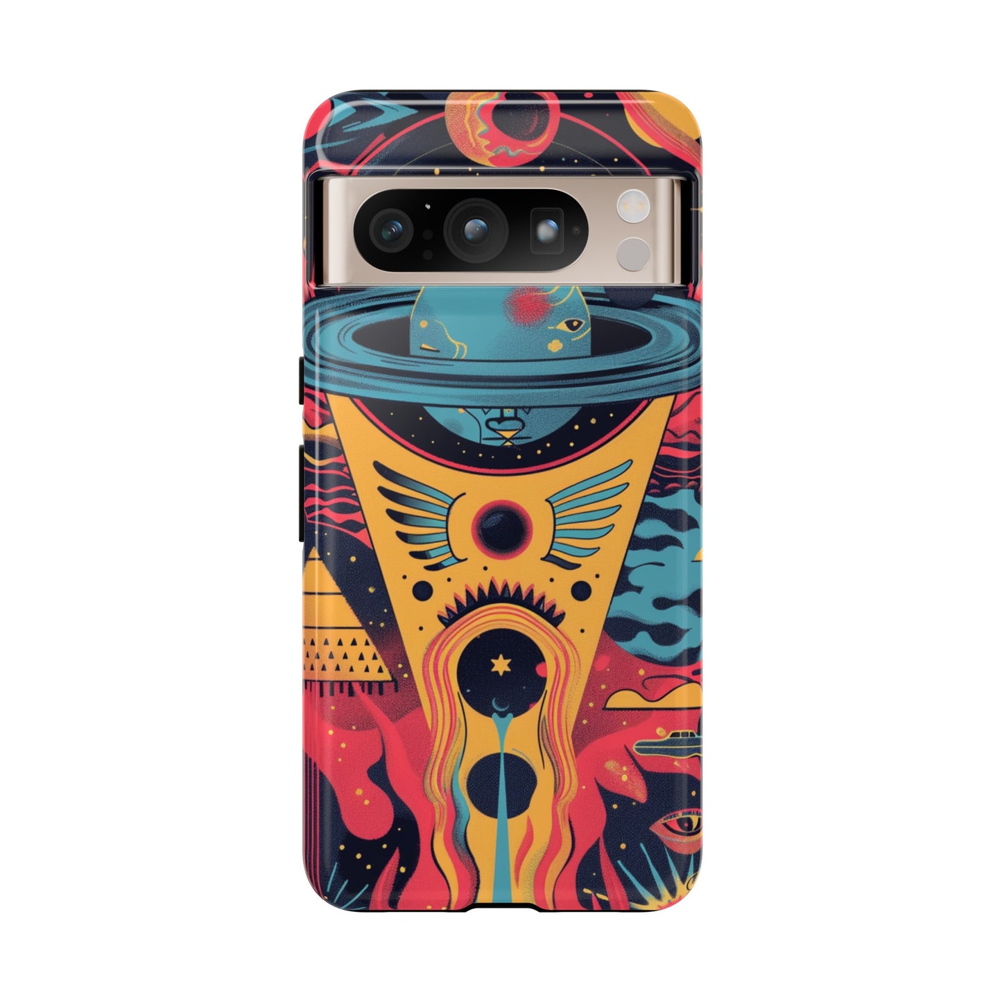 Cosmic Journey Space and Time Phone Case