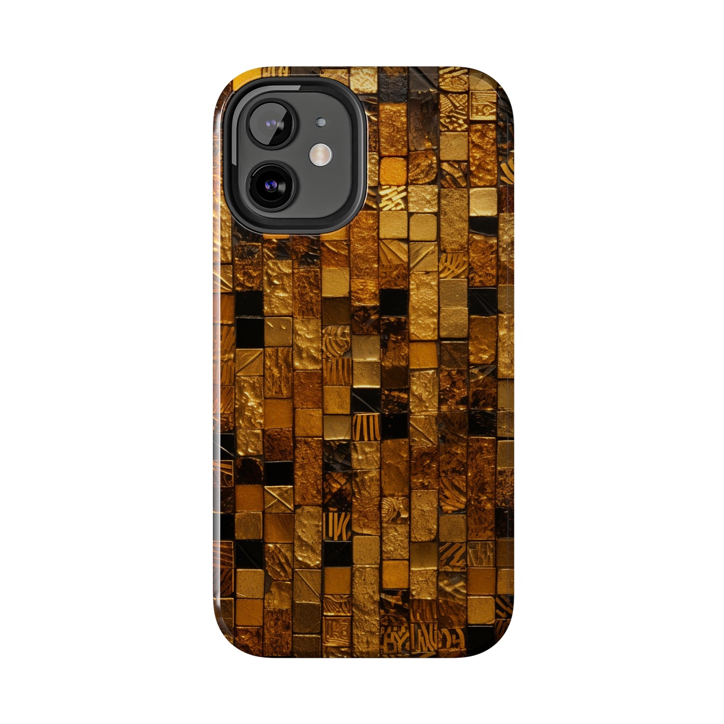 Golden Tile iPhone Case | Add Glamour and Elegance to Your Device