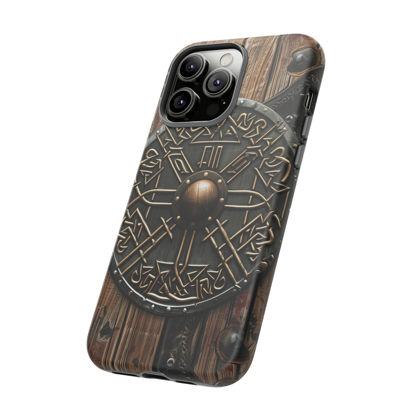 Viking Battle Shield Phone Case