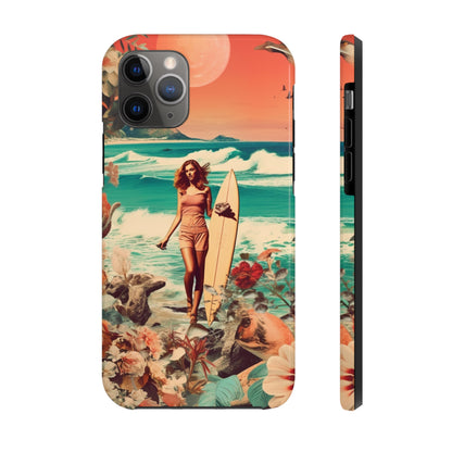 Summertime Beach Time iPhone Tough Case | Embrace the Coastal Vibe with Reliable Protection