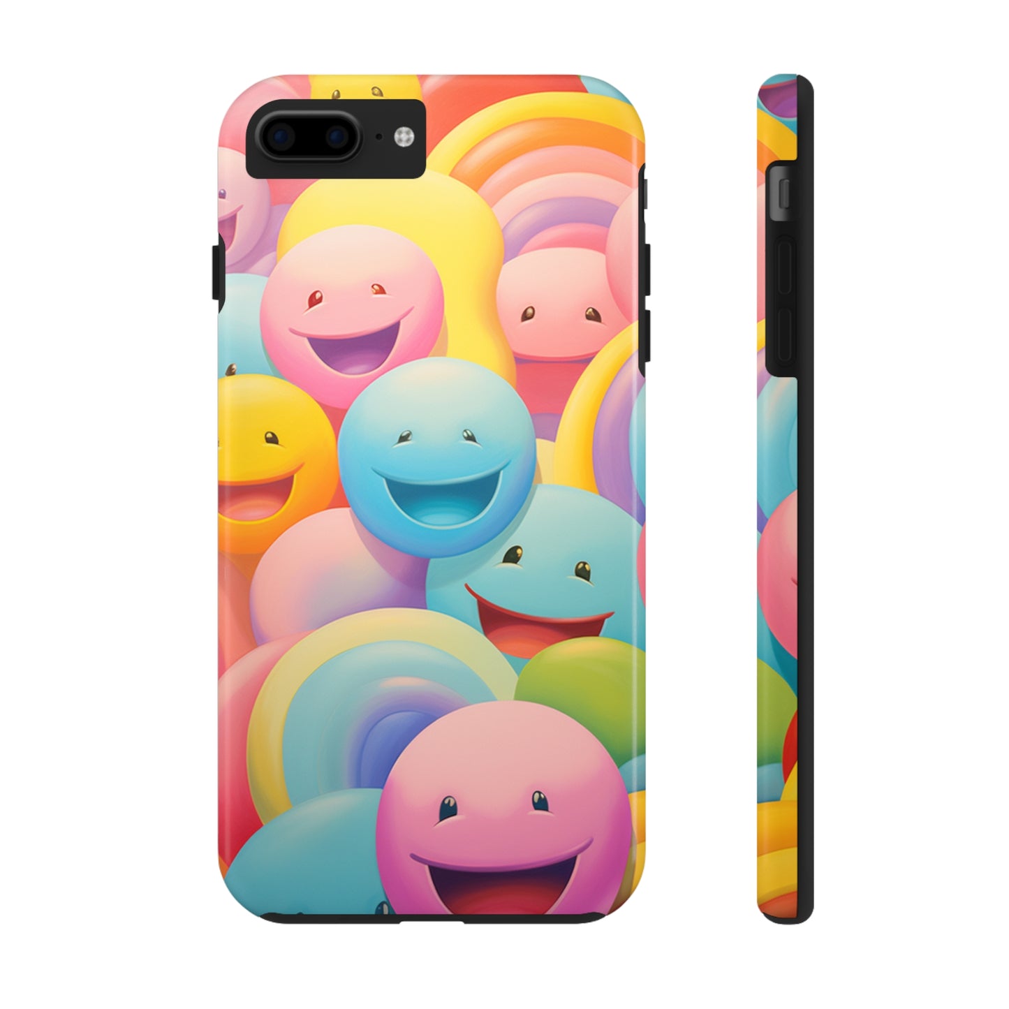 Smiley Faces case for iPhone 14 13 12 11 Pro Max case iPhone XR XS Max Case iPhone X Case iPhone 7 Plus iPhone 8 Plus case iPhone 6 case