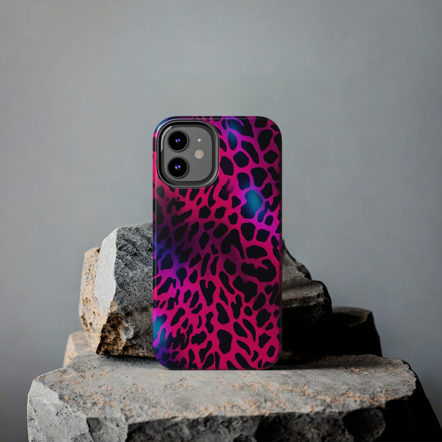 Wild Child: Trippy Leopard Spots Mystique | Dynamic iPhone Case